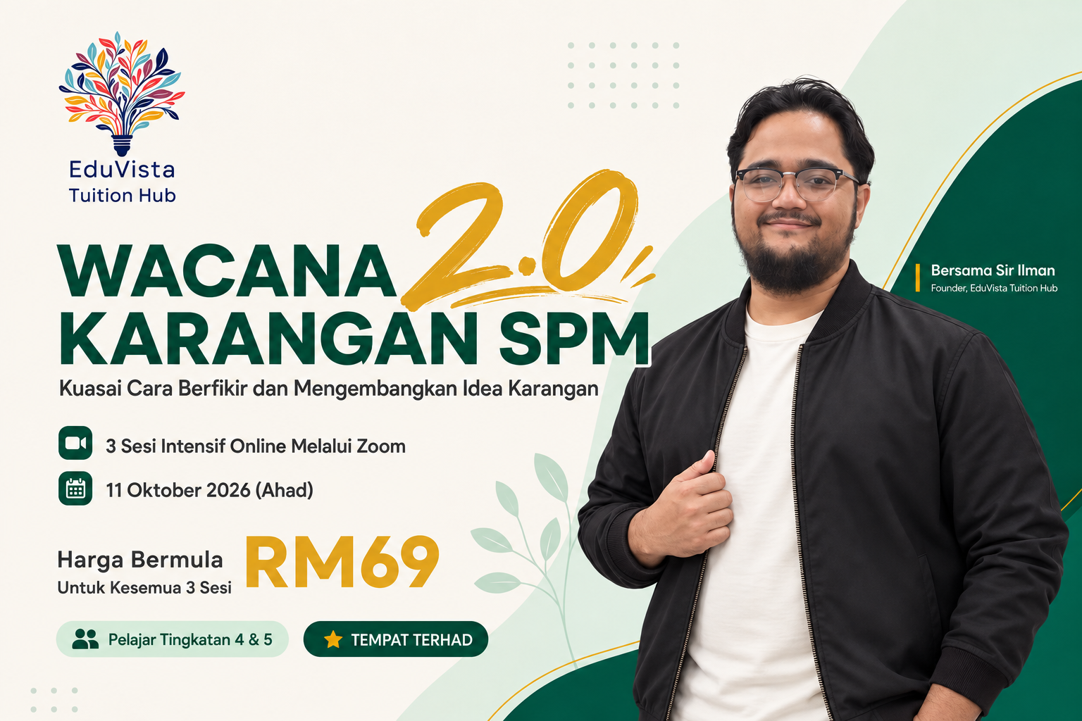 Poster program Wacana Karangan SPM 2.0